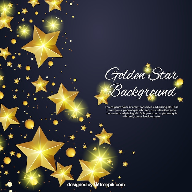 Fondo decorativo de estrellas