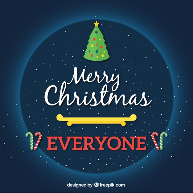 Fondo decorativo de feliz navidad