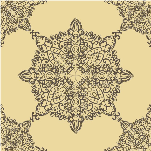 Fondo decorativo de mandala