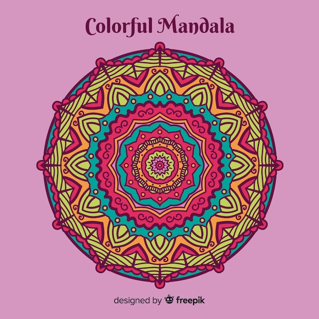 Fondo decorativo de mandala