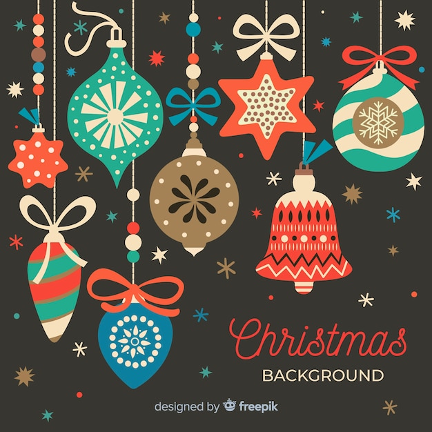 Fondo decorativo navideño
