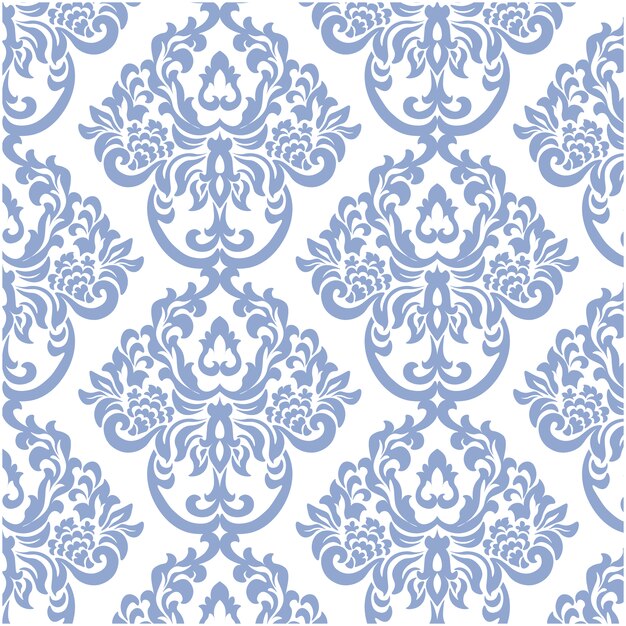 Fondo decorativo con patrón blanco y azul