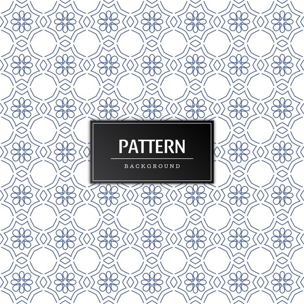 Fondo decorativo con patrón sin costuras
