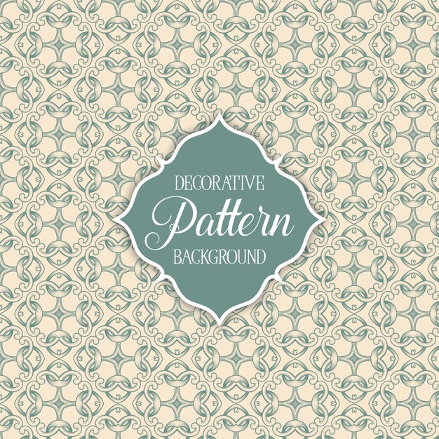 Fondo decorativo con un patrón elegante