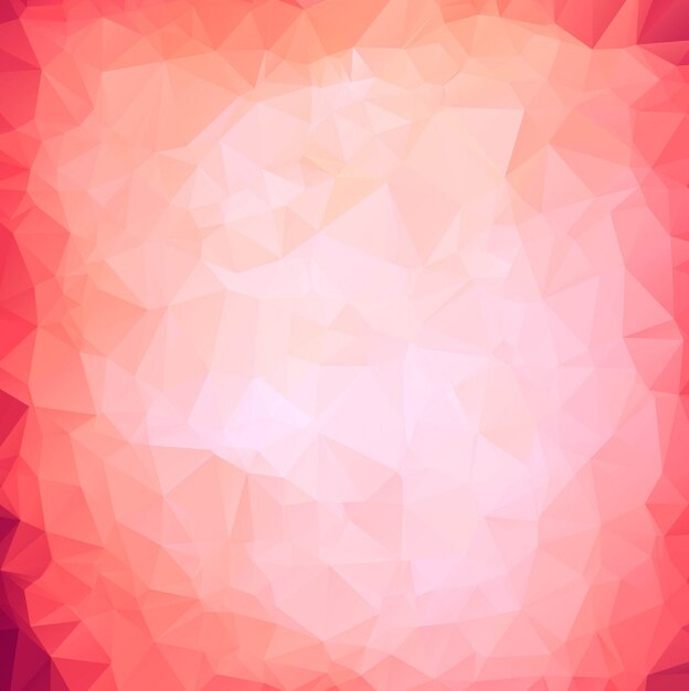 Fondo decorativo rojo poligonal