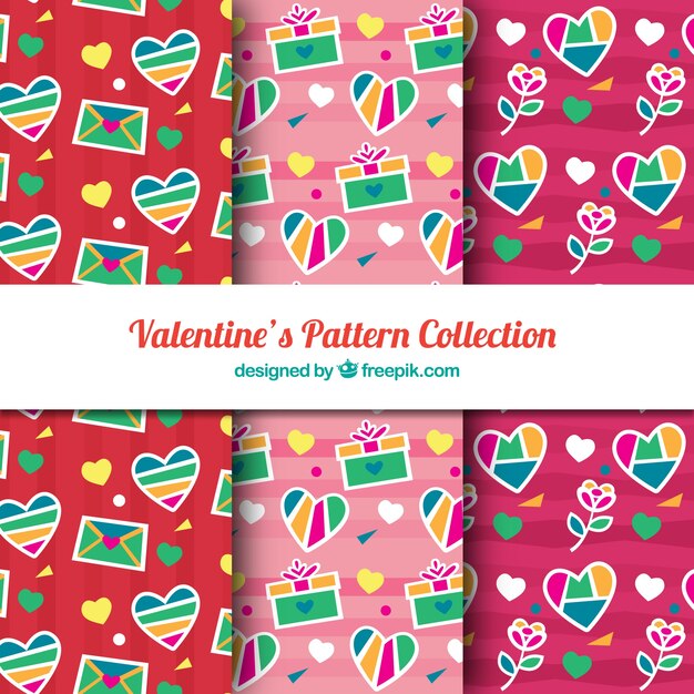Fondo decorativo de san valentín