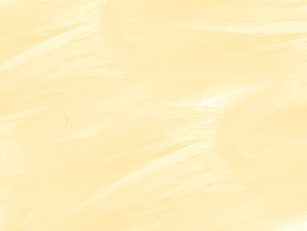 Fondo decorativo de textura de acuarela amarilla suave moderna