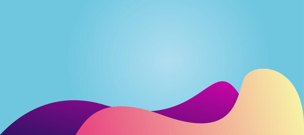 Fondo degradado abstracto moderno con elementos elegantes ilustración vectorial