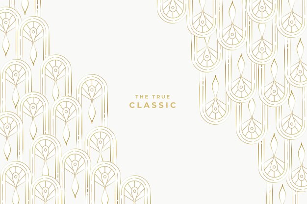 Fondo degradado art deco