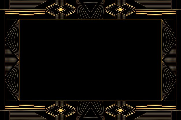 Fondo degradado art deco