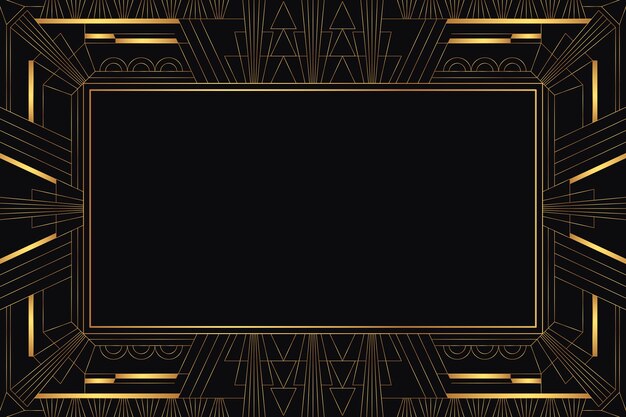 Fondo degradado art deco