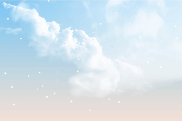 Fondo degradado cielo pastel
