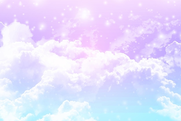 Fondo degradado cielo pastel