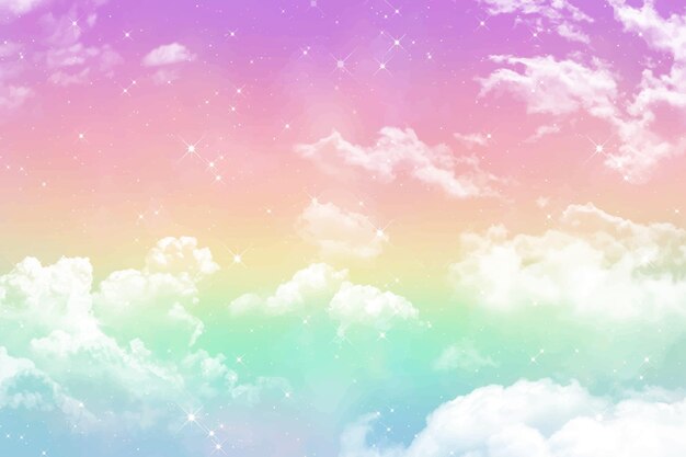 Fondo degradado cielo pastel