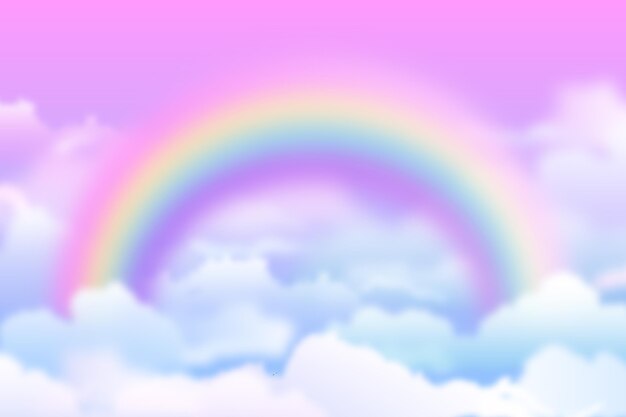 Fondo degradado cielo pastel
