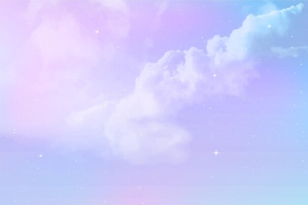 Fondo degradado cielo pastel