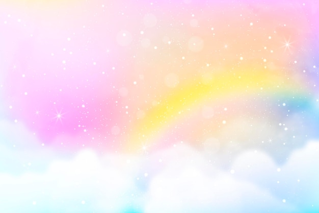 Fondo degradado cielo pastel
