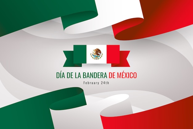 Fondo degradado dia de la bandera