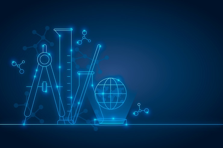 Vector gratuito fondo degradado del día mundial de la ciencia