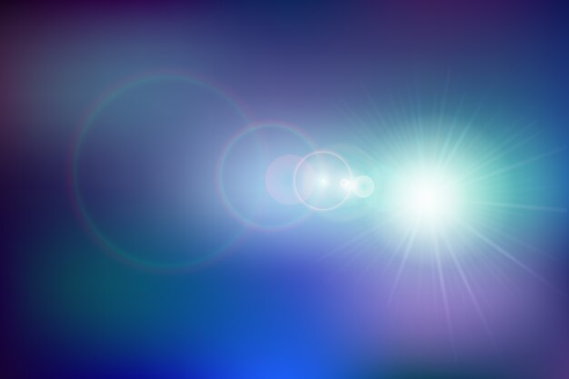 Fondo degradado efecto bokeh