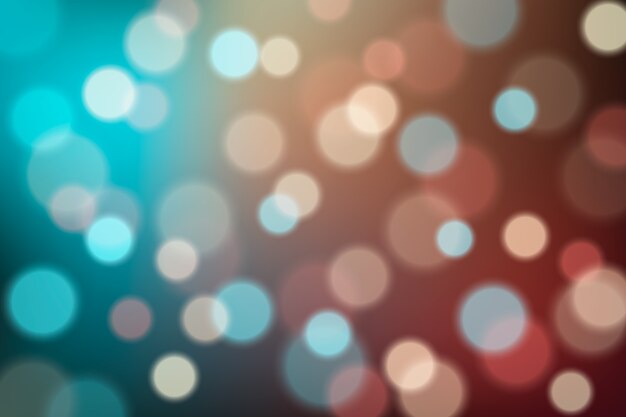 Fondo degradado con efecto bokeh