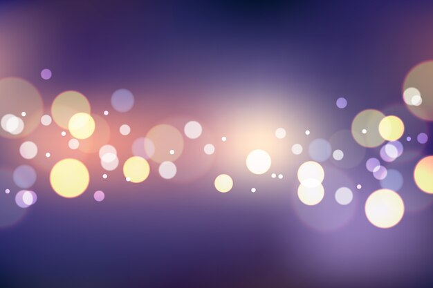 Fondo degradado efecto bokeh