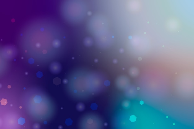 Fondo degradado efecto bokeh