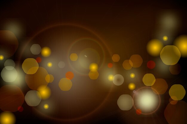 Fondo degradado con efecto bokeh