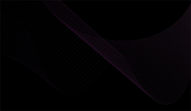 Fondo degradado línea onda minimalista abstracto