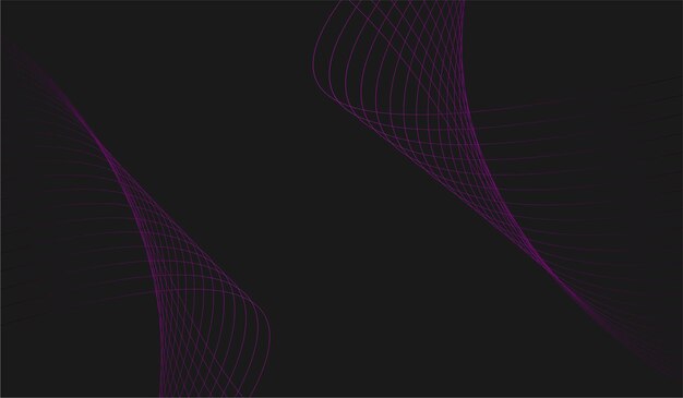 Fondo degradado línea onda minimalista