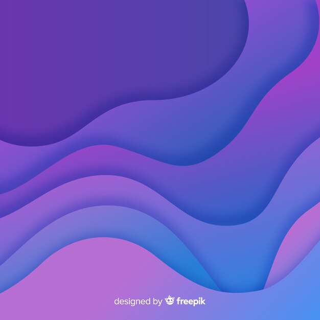 Fondo degradado de papel