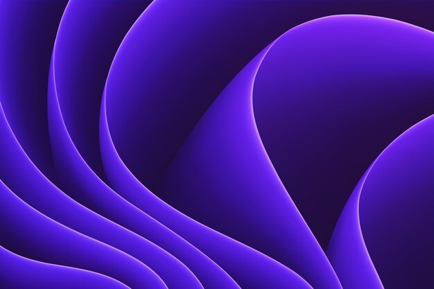 Fondo degradado de pliegues 3d