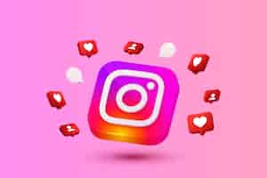Vector gratuito fondo degradado de redes sociales de instagram
