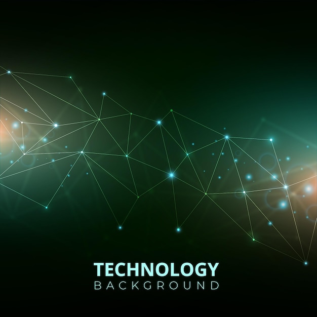 Fondo degradado de tecnología