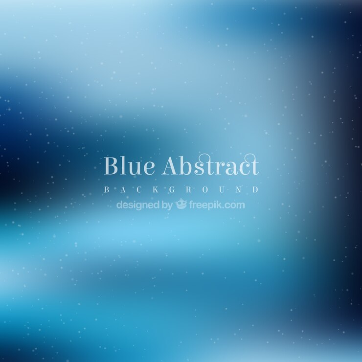 Vector gratuito fondo desenfocado azul brillante