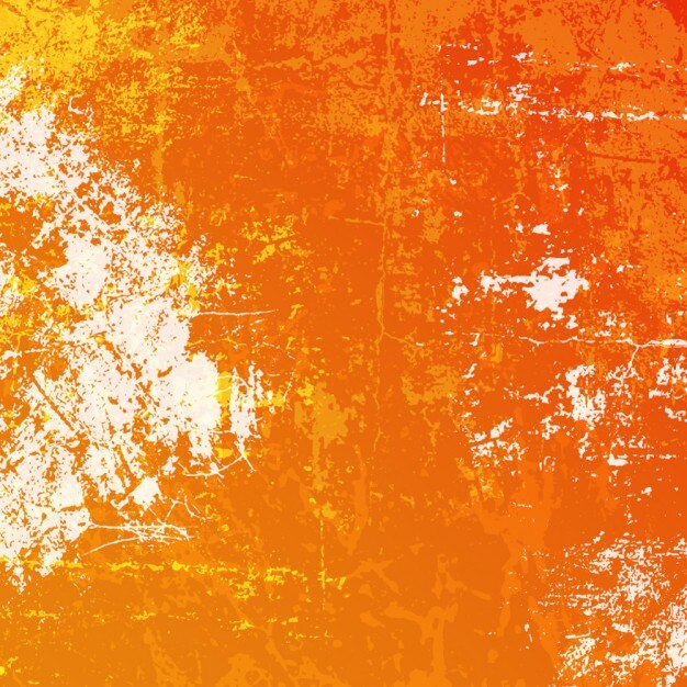 Fondo desgastado naranja