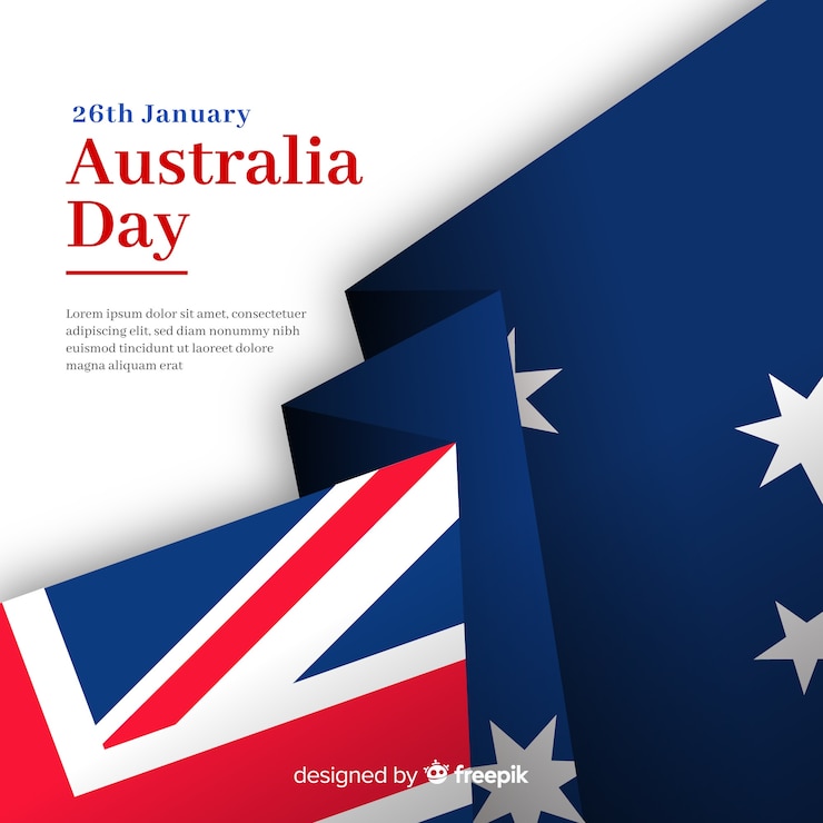 Vector gratuito fondo del día de australia