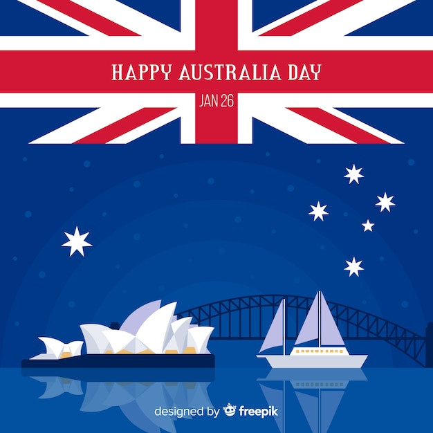 Fondo del día de australia