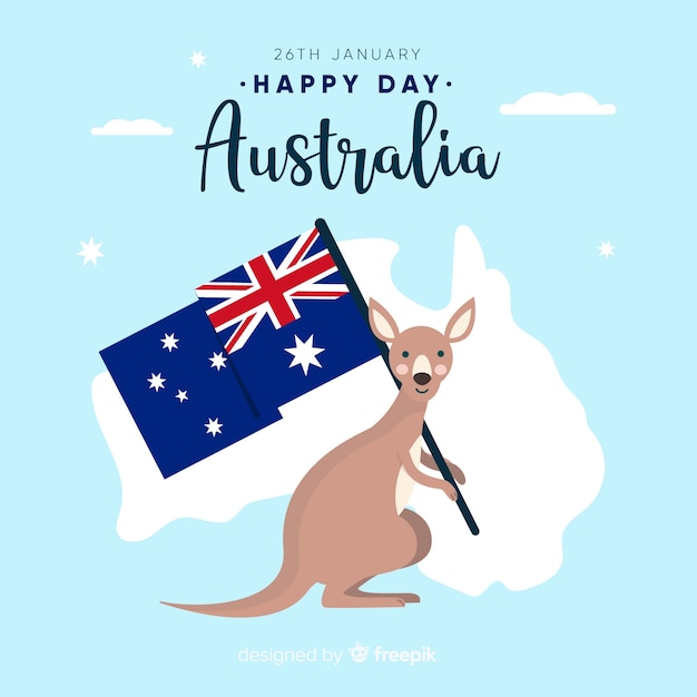 Fondo del día de australia