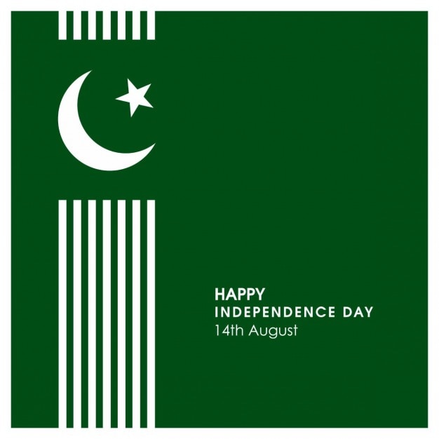 Fondo del día de la independencia pakistaní