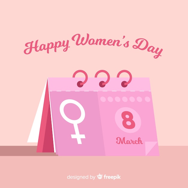 Vector gratuito fondo del día de la mujer