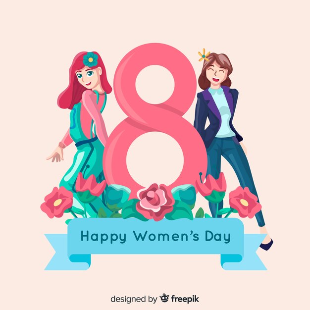 Fondo del día de la mujer