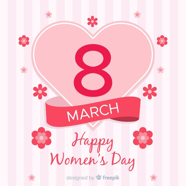 Vector gratuito fondo del día de las mujeres