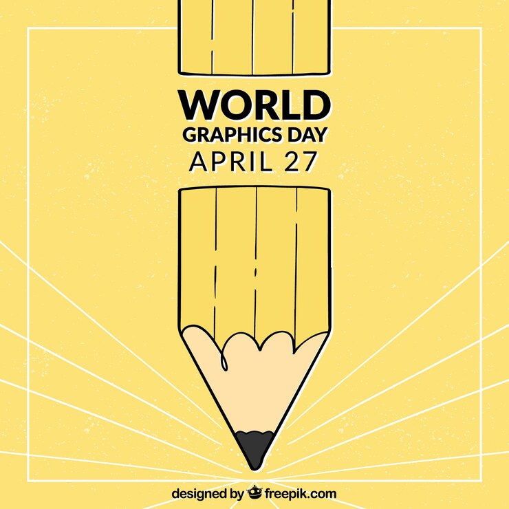 Vector gratuito fondo de día mundial de los gráficos