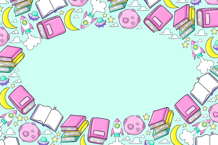 Vector gratuito fondo del día mundial del libro dibujado a mano