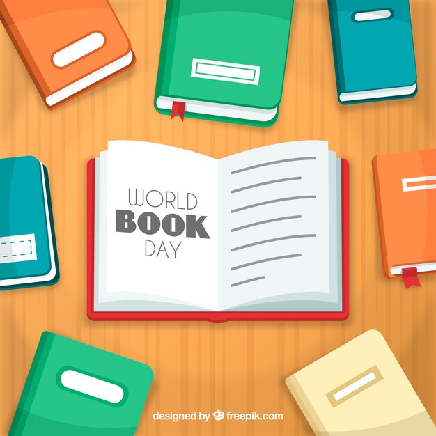 Fondo del día mundial del libro