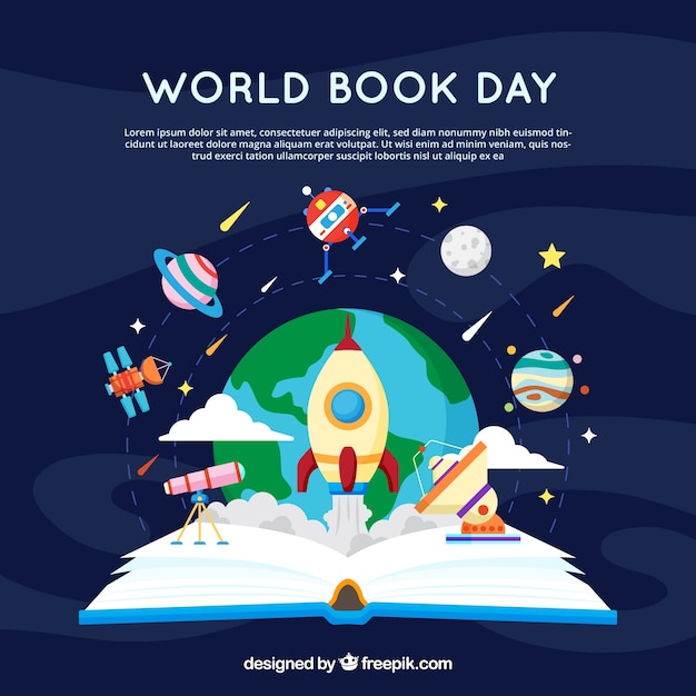 Fondo del día mundial del libro