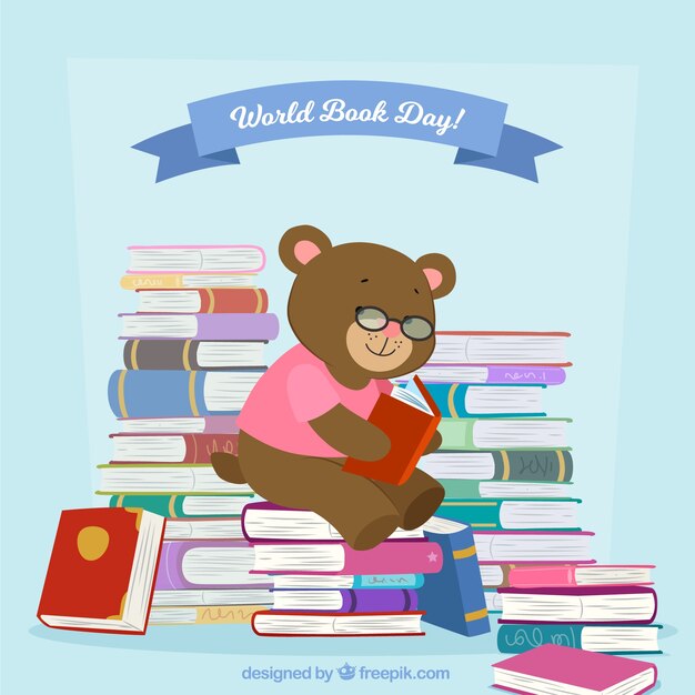Fondo del día mundial del libro