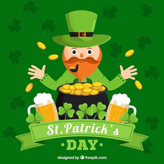 Fondo del día de san patricio