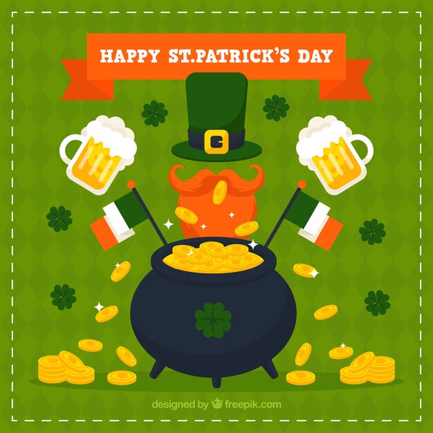 Fondo del día de san patricio